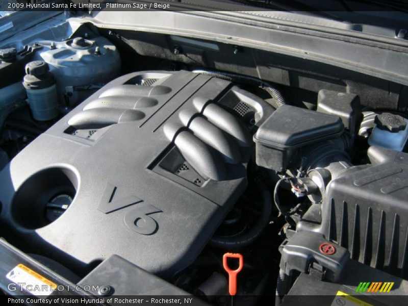  2009 Santa Fe Limited Engine - 3.3 Liter DOHC 24-Valve V6