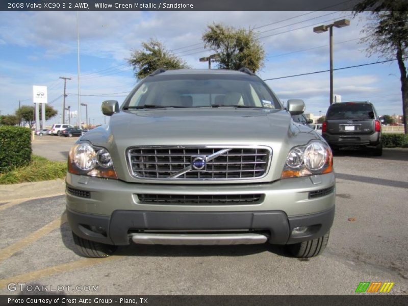 Willow Green Metallic / Sandstone 2008 Volvo XC90 3.2 AWD