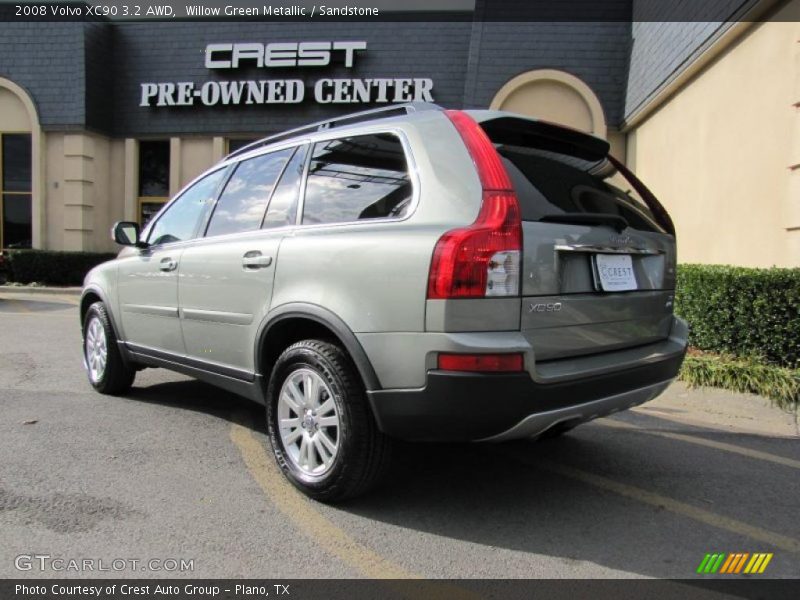 Willow Green Metallic / Sandstone 2008 Volvo XC90 3.2 AWD