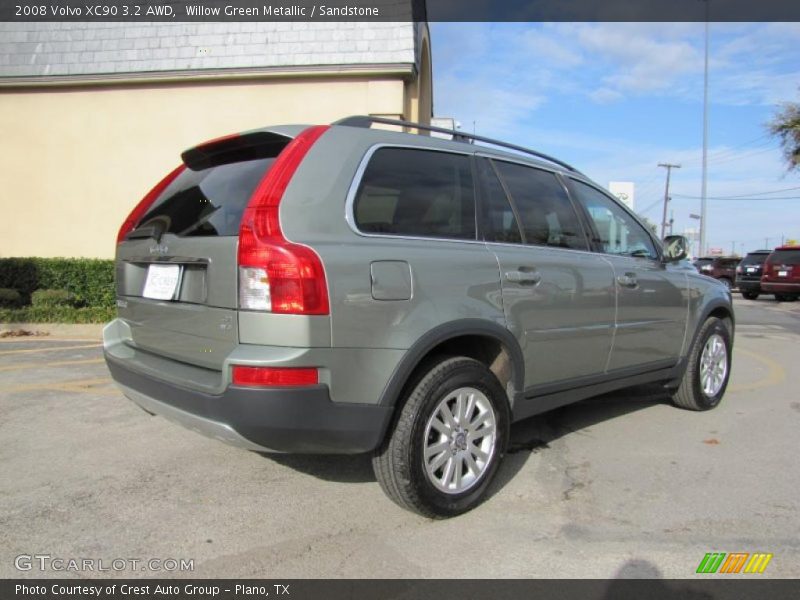 Willow Green Metallic / Sandstone 2008 Volvo XC90 3.2 AWD