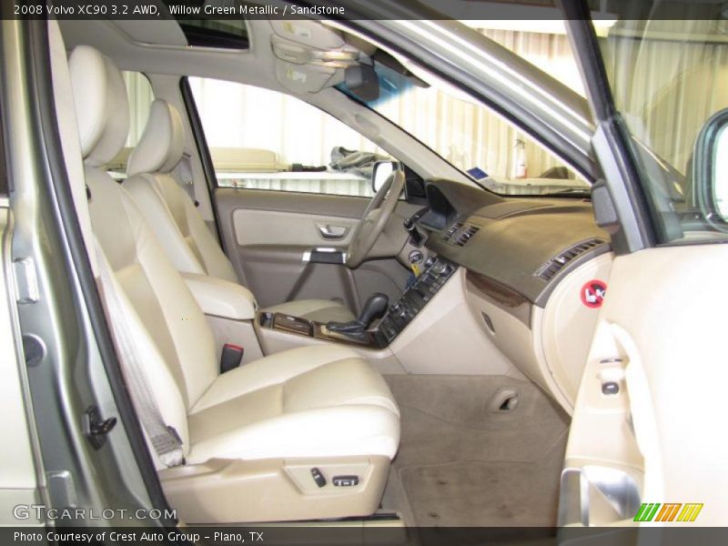 Willow Green Metallic / Sandstone 2008 Volvo XC90 3.2 AWD