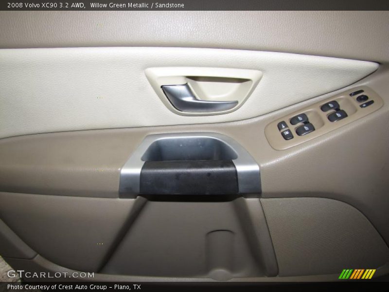 Willow Green Metallic / Sandstone 2008 Volvo XC90 3.2 AWD