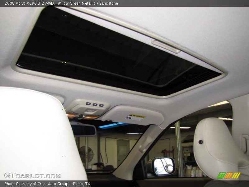 Willow Green Metallic / Sandstone 2008 Volvo XC90 3.2 AWD