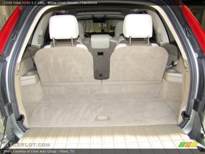 Willow Green Metallic / Sandstone 2008 Volvo XC90 3.2 AWD
