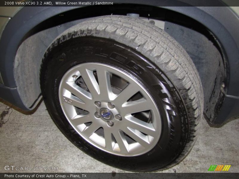 Willow Green Metallic / Sandstone 2008 Volvo XC90 3.2 AWD