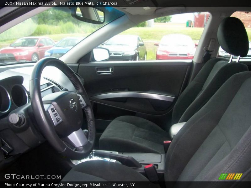 Majestic Blue Metallic / Charcoal 2007 Nissan Maxima 3.5 SE