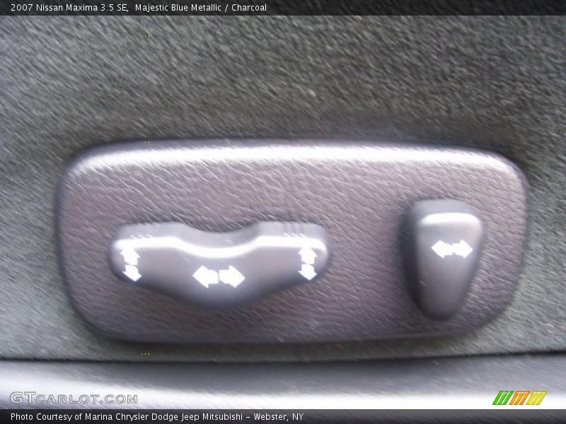 Majestic Blue Metallic / Charcoal 2007 Nissan Maxima 3.5 SE