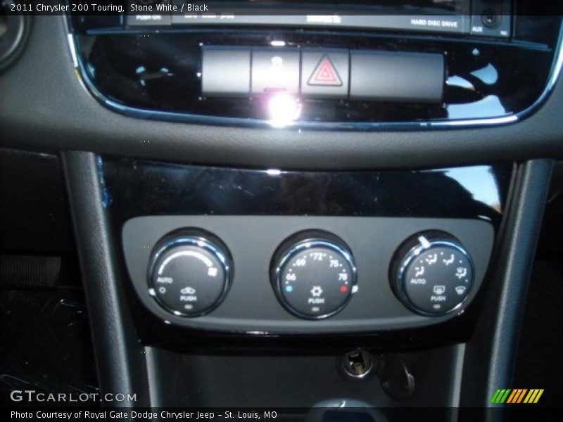 Controls of 2011 200 Touring