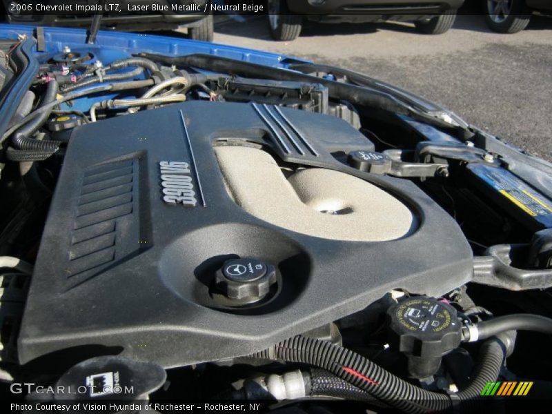 Laser Blue Metallic / Neutral Beige 2006 Chevrolet Impala LTZ