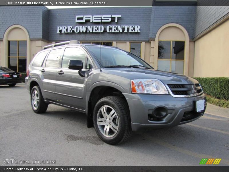 Titanium Gray Pearl / Charcoal 2006 Mitsubishi Endeavor LS