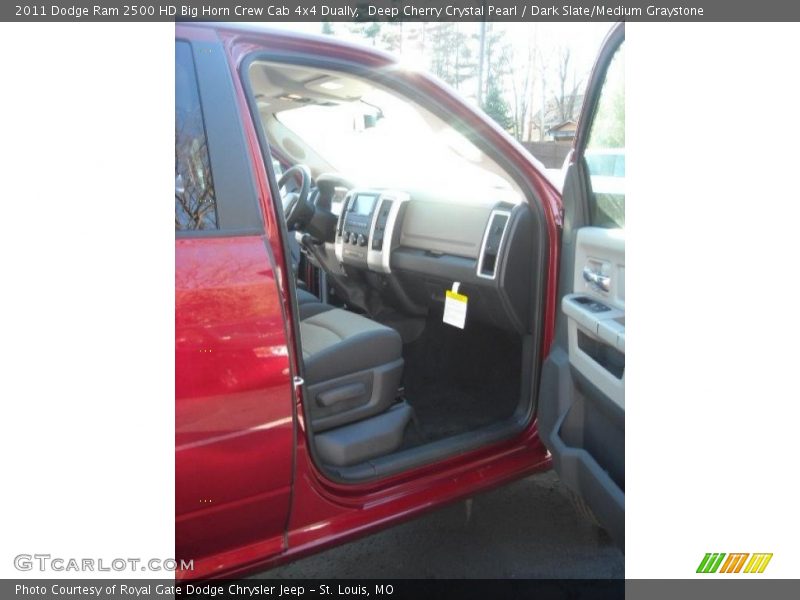 Deep Cherry Crystal Pearl / Dark Slate/Medium Graystone 2011 Dodge Ram 2500 HD Big Horn Crew Cab 4x4 Dually