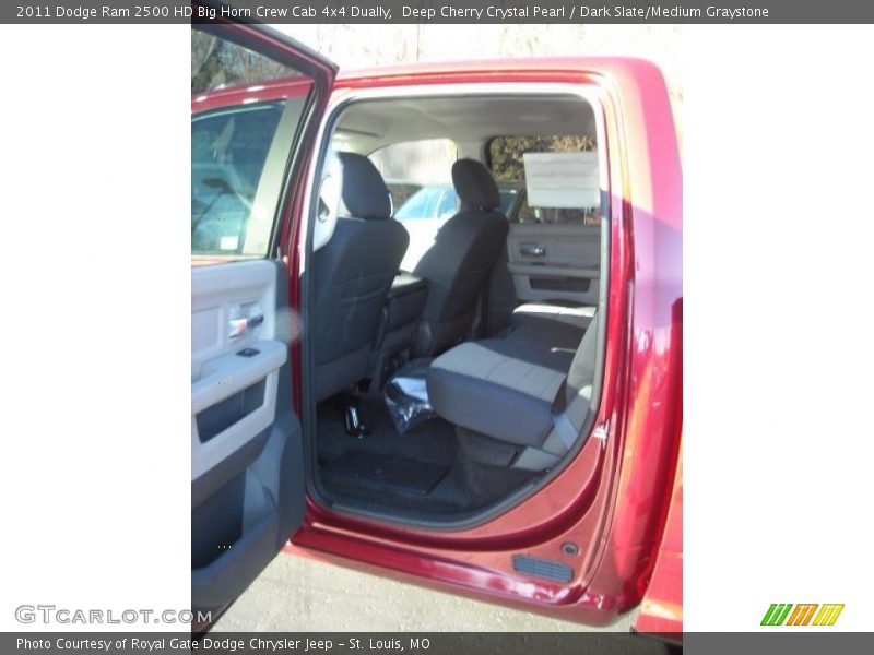 Deep Cherry Crystal Pearl / Dark Slate/Medium Graystone 2011 Dodge Ram 2500 HD Big Horn Crew Cab 4x4 Dually
