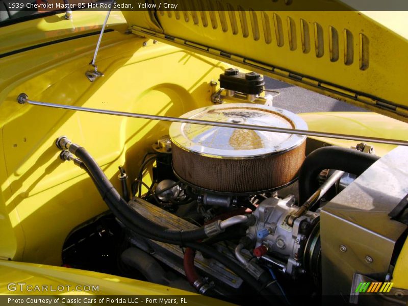 Yellow / Gray 1939 Chevrolet Master 85 Hot Rod Sedan