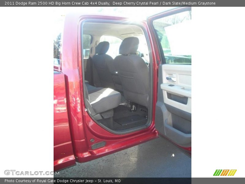 Deep Cherry Crystal Pearl / Dark Slate/Medium Graystone 2011 Dodge Ram 2500 HD Big Horn Crew Cab 4x4 Dually