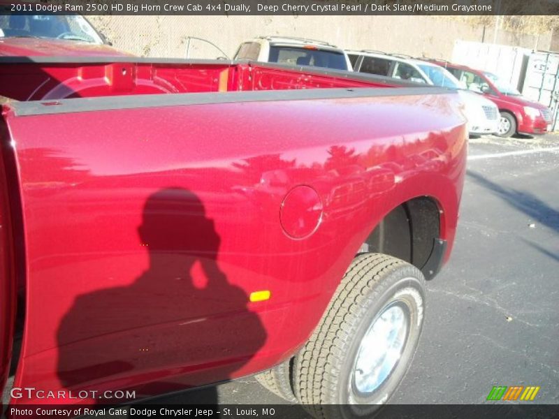 Deep Cherry Crystal Pearl / Dark Slate/Medium Graystone 2011 Dodge Ram 2500 HD Big Horn Crew Cab 4x4 Dually