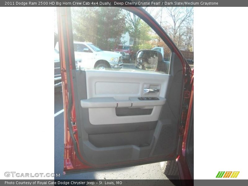 Deep Cherry Crystal Pearl / Dark Slate/Medium Graystone 2011 Dodge Ram 2500 HD Big Horn Crew Cab 4x4 Dually