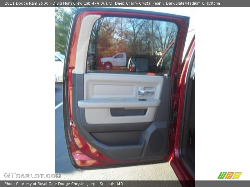 Deep Cherry Crystal Pearl / Dark Slate/Medium Graystone 2011 Dodge Ram 2500 HD Big Horn Crew Cab 4x4 Dually