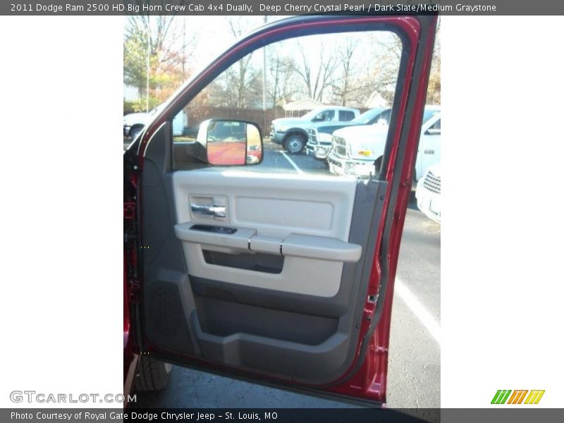 Deep Cherry Crystal Pearl / Dark Slate/Medium Graystone 2011 Dodge Ram 2500 HD Big Horn Crew Cab 4x4 Dually