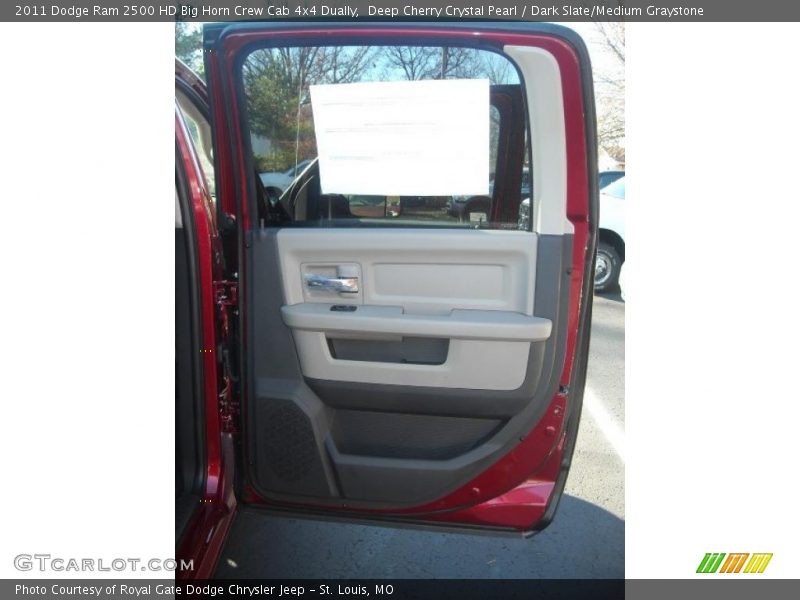 Deep Cherry Crystal Pearl / Dark Slate/Medium Graystone 2011 Dodge Ram 2500 HD Big Horn Crew Cab 4x4 Dually