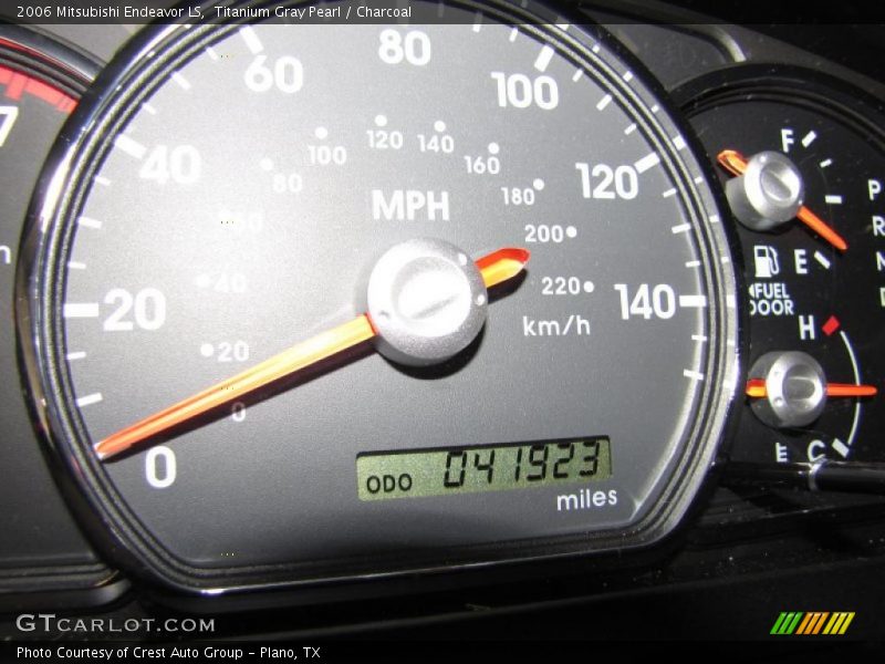 Titanium Gray Pearl / Charcoal 2006 Mitsubishi Endeavor LS