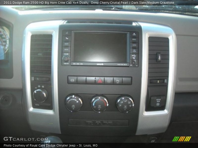 Controls of 2011 Ram 2500 HD Big Horn Crew Cab 4x4 Dually