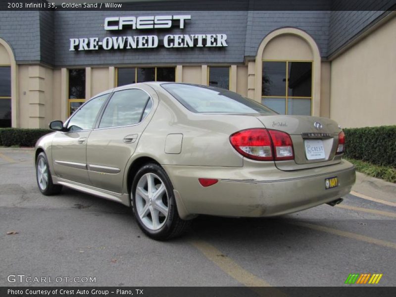 Golden Sand / Willow 2003 Infiniti I 35