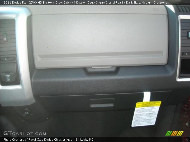 Deep Cherry Crystal Pearl / Dark Slate/Medium Graystone 2011 Dodge Ram 2500 HD Big Horn Crew Cab 4x4 Dually