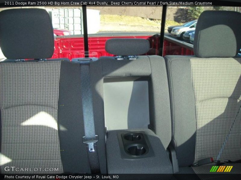 Deep Cherry Crystal Pearl / Dark Slate/Medium Graystone 2011 Dodge Ram 2500 HD Big Horn Crew Cab 4x4 Dually