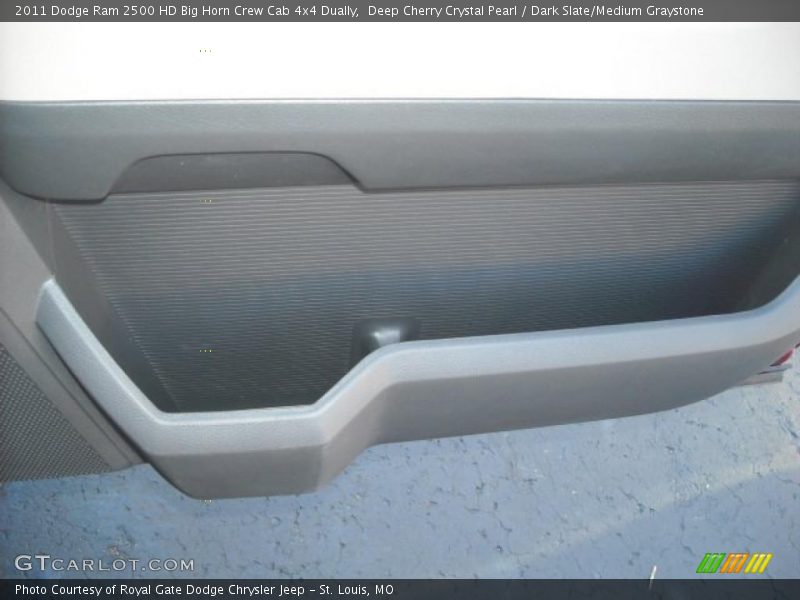 Deep Cherry Crystal Pearl / Dark Slate/Medium Graystone 2011 Dodge Ram 2500 HD Big Horn Crew Cab 4x4 Dually