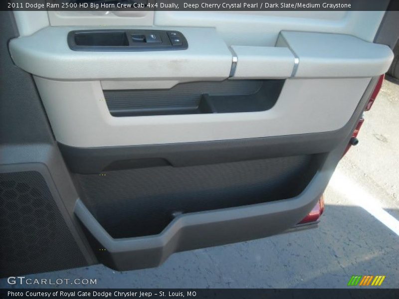 Deep Cherry Crystal Pearl / Dark Slate/Medium Graystone 2011 Dodge Ram 2500 HD Big Horn Crew Cab 4x4 Dually