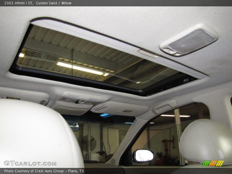 Sunroof of 2003 I 35