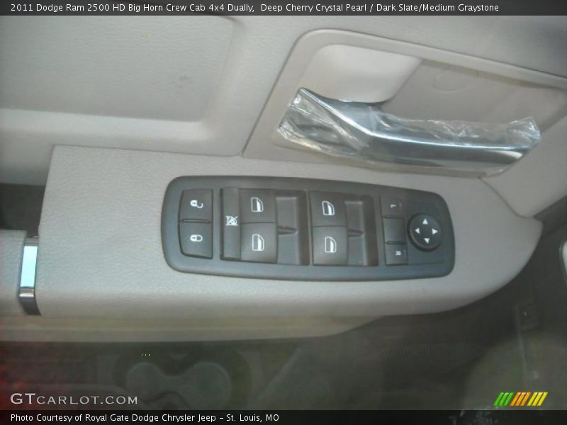 Deep Cherry Crystal Pearl / Dark Slate/Medium Graystone 2011 Dodge Ram 2500 HD Big Horn Crew Cab 4x4 Dually