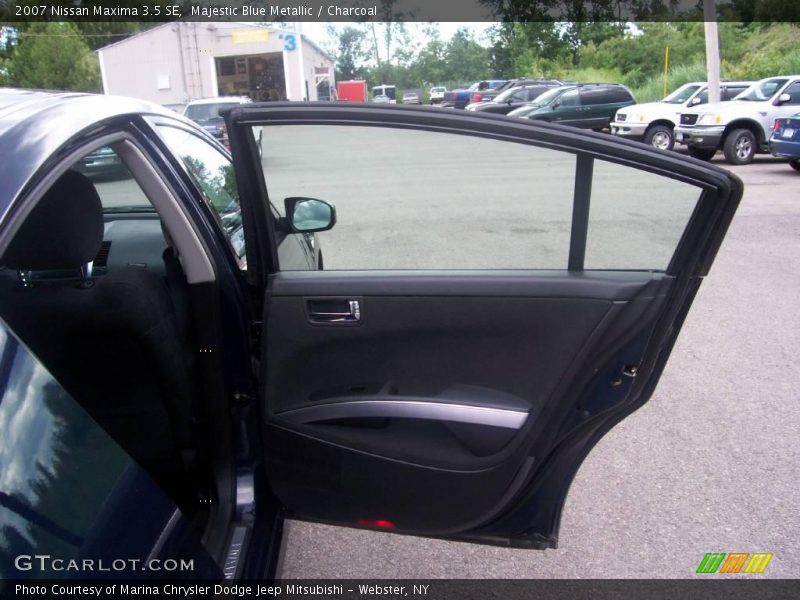 Majestic Blue Metallic / Charcoal 2007 Nissan Maxima 3.5 SE