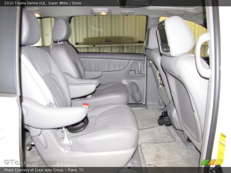 Super White / Stone 2010 Toyota Sienna XLE