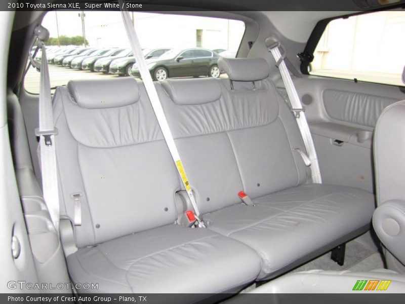 Super White / Stone 2010 Toyota Sienna XLE