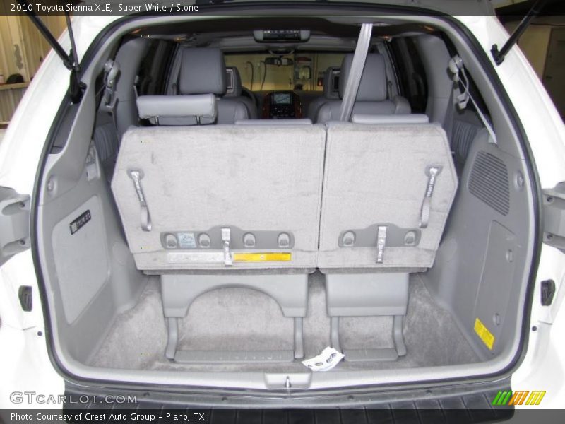 Super White / Stone 2010 Toyota Sienna XLE