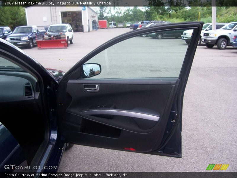 Majestic Blue Metallic / Charcoal 2007 Nissan Maxima 3.5 SE
