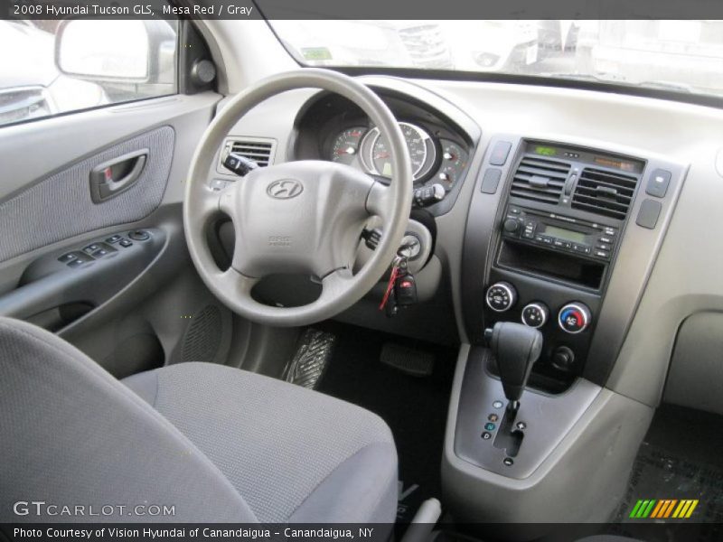 Dashboard of 2008 Tucson GLS