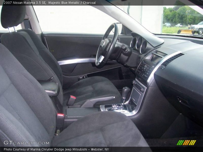 Majestic Blue Metallic / Charcoal 2007 Nissan Maxima 3.5 SE