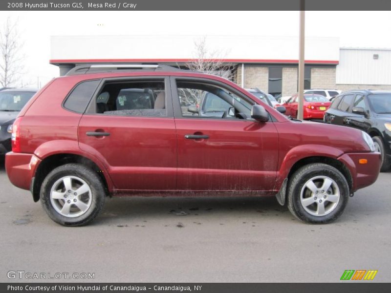  2008 Tucson GLS Mesa Red