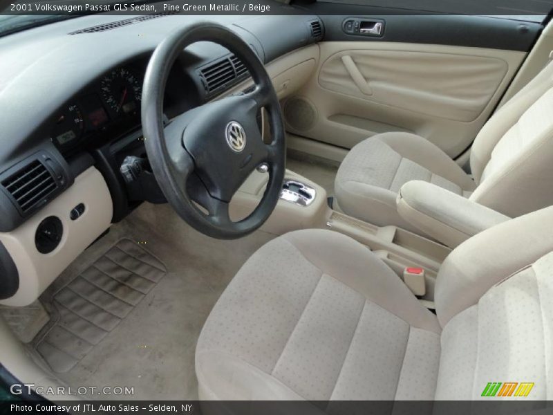  2001 Passat GLS Sedan Beige Interior