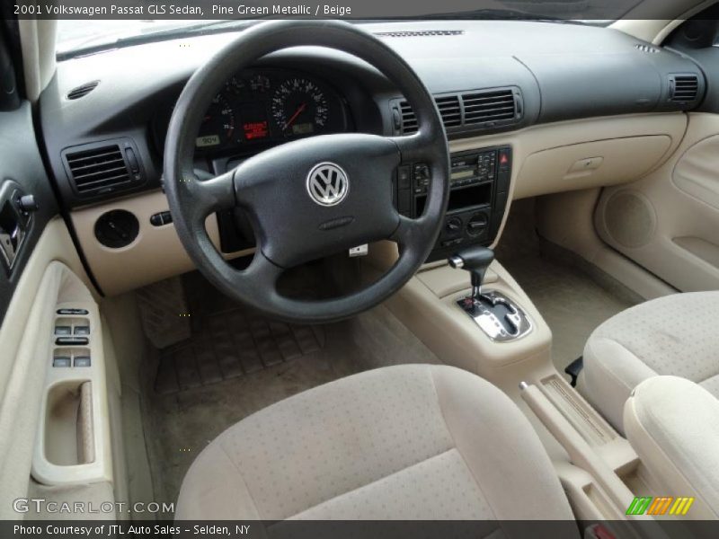 Beige Interior - 2001 Passat GLS Sedan 