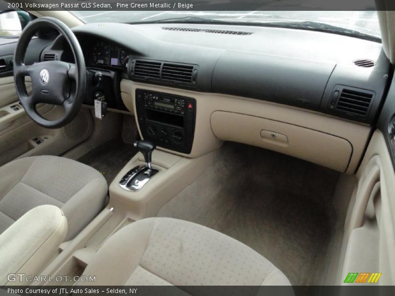  2001 Passat GLS Sedan Beige Interior