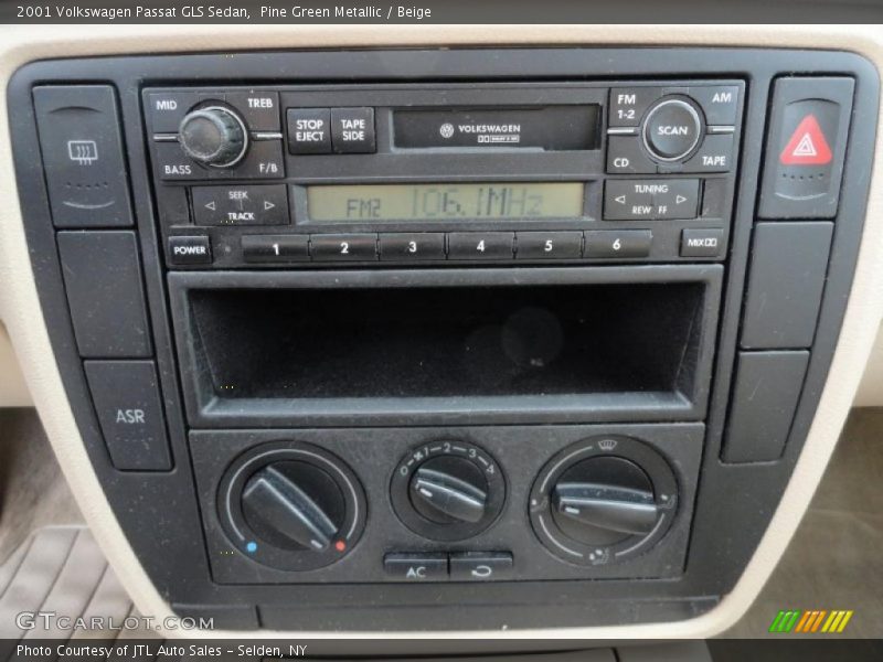 Controls of 2001 Passat GLS Sedan