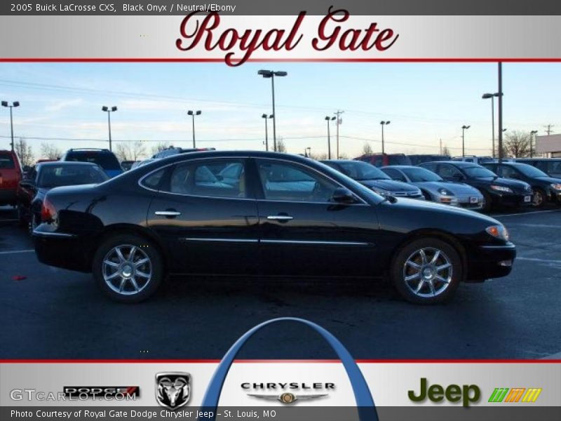 Black Onyx / Neutral/Ebony 2005 Buick LaCrosse CXS