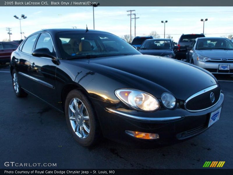 Black Onyx / Neutral/Ebony 2005 Buick LaCrosse CXS