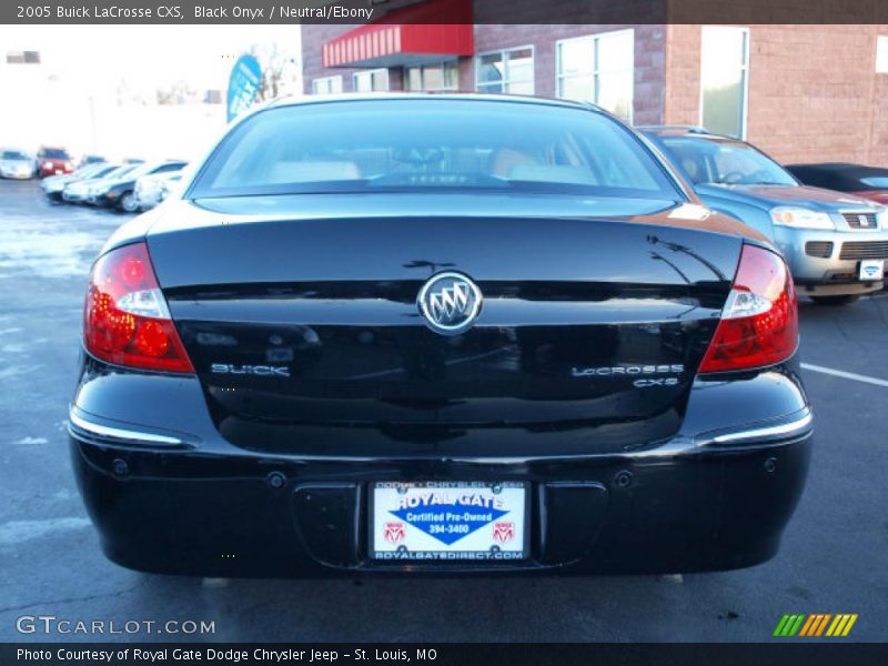 Black Onyx / Neutral/Ebony 2005 Buick LaCrosse CXS