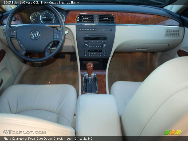 Dashboard of 2005 LaCrosse CXS