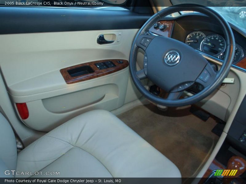 Black Onyx / Neutral/Ebony 2005 Buick LaCrosse CXS