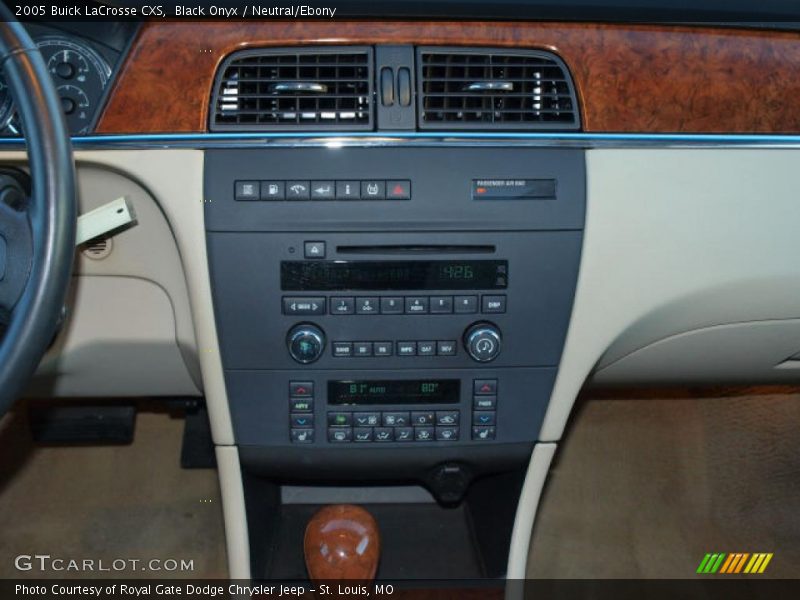 Controls of 2005 LaCrosse CXS